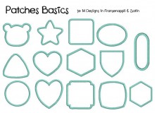 Stickserie Patches & Rahmen Basics